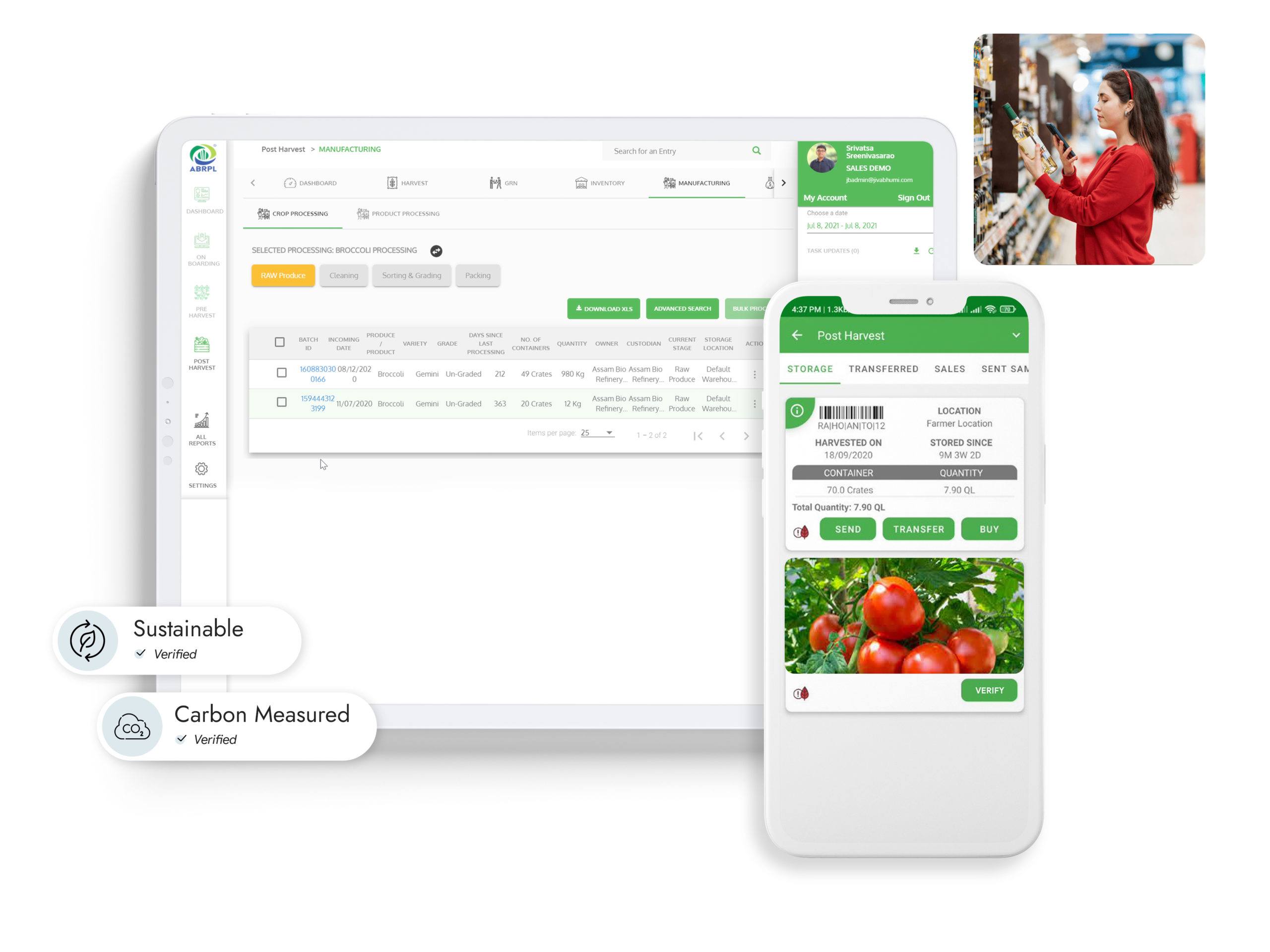 food traceability, food supply chain, blockchain traceability, agriculture traceability software