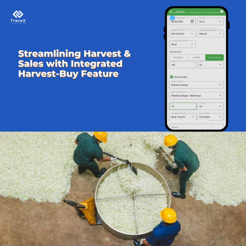 harvest buy feature, harvest sales, harvest and sales