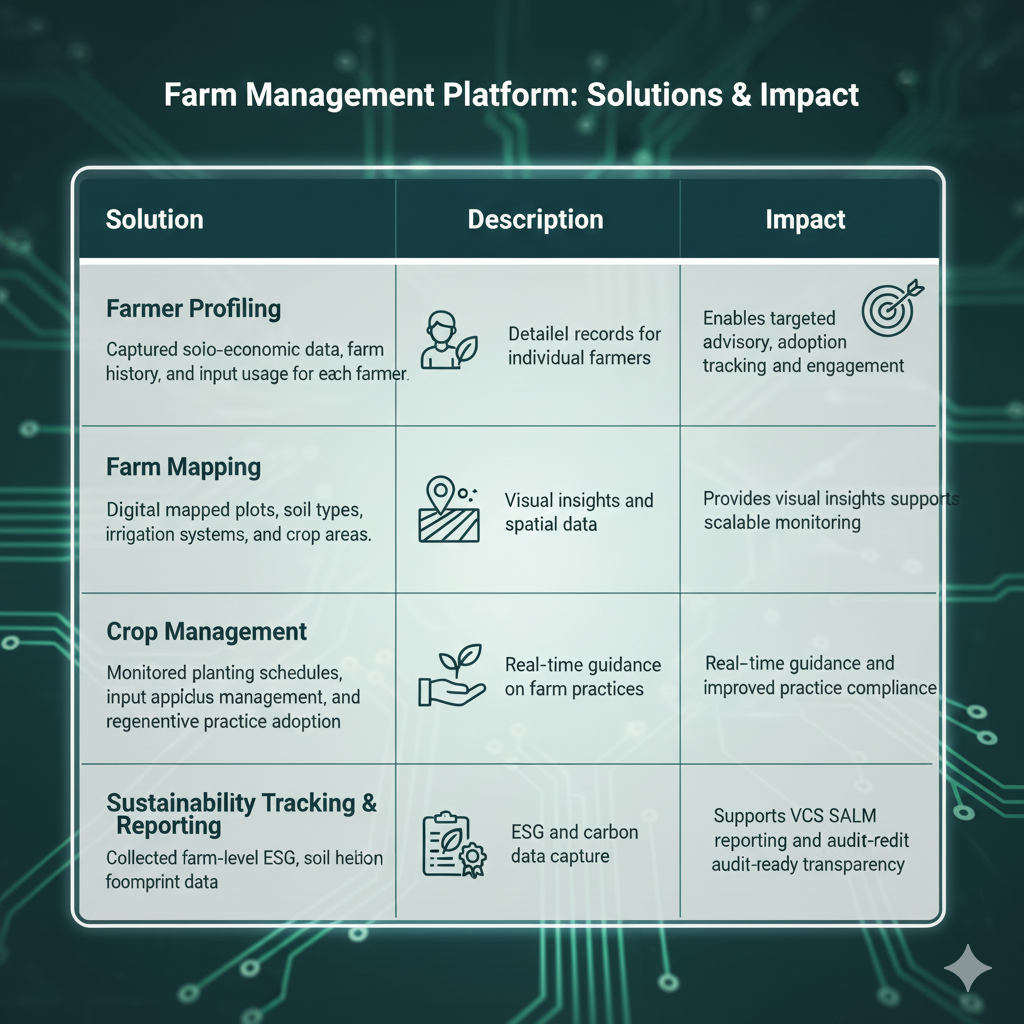 Sugarcane Farmers with TraceX Farm Digitization Solutions